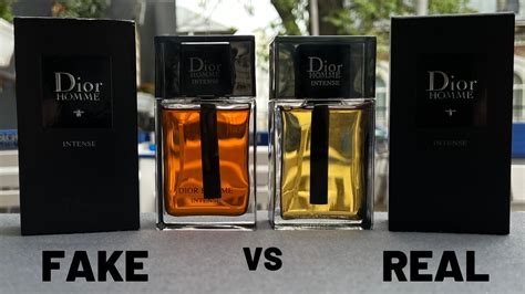 REAL vs FAKE DIOR HOMME INTENSE Testers 